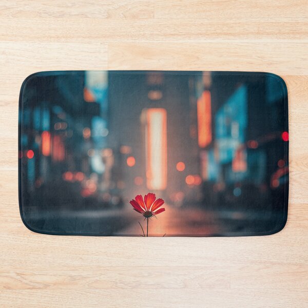 Item preview, Bloom Against the Neon Silence designed and sold by oanaunciuleanu.