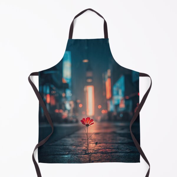 Item preview, Bloom Against the Neon Silence designed and sold by oanaunciuleanu.