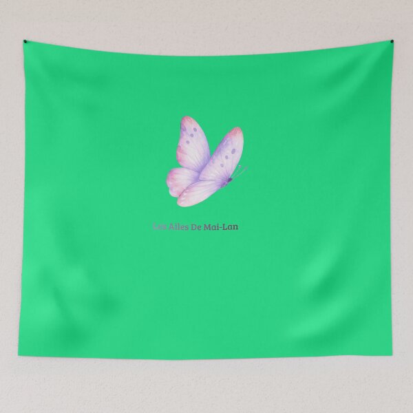 Item preview, Colorful butterfly with Mai-Lan's wings designed and sold by Mai-Lan-Kelly.