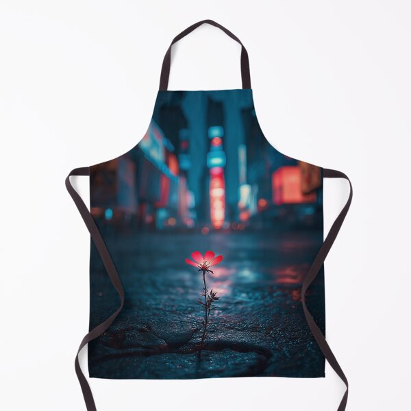 Item preview, Bloom Against the Neon Silence designed and sold by oanaunciuleanu.