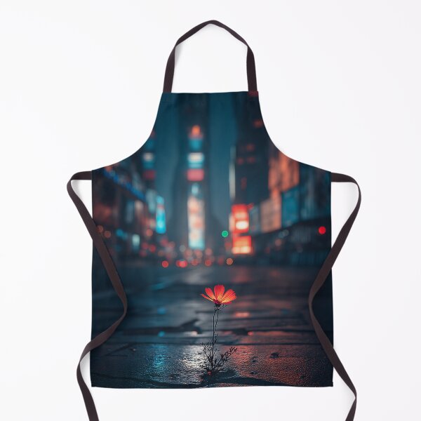 Item preview, Bloom Against the Neon Silence designed and sold by oanaunciuleanu.