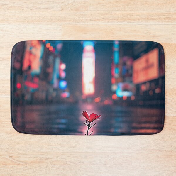 Item preview, Bloom Against the Neon Silence designed and sold by oanaunciuleanu.