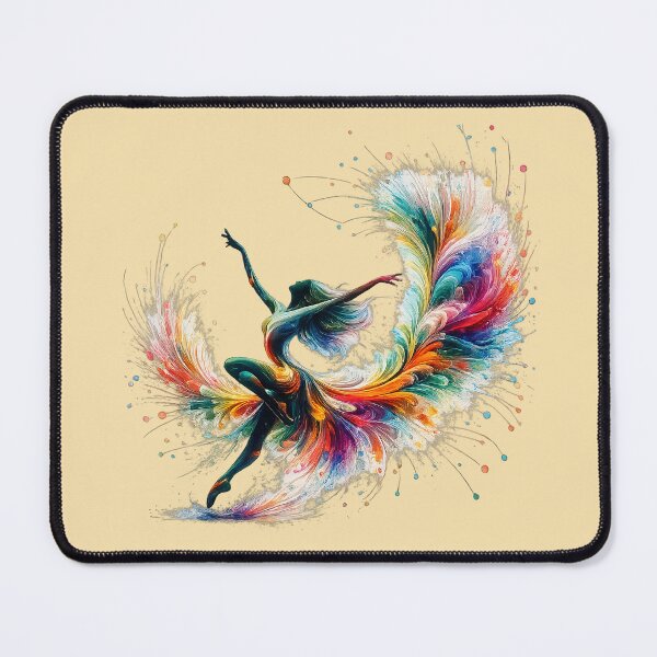 Item preview, Ballerina dancer girl floral art designed and sold by Natart1004.