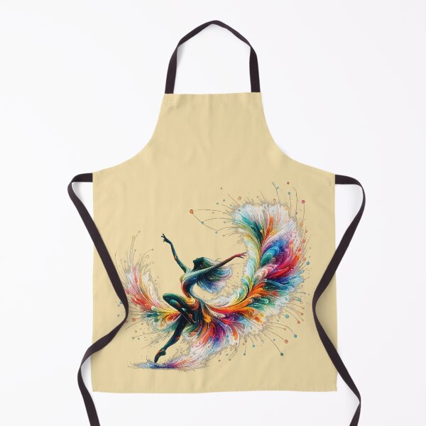 Item preview, Ballerina dancer girl floral art designed and sold by Natart1004.
