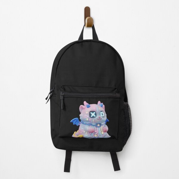 Item preview, Cyber Cat Dragon XD - Neon Gaming Aesthetics designed and sold by SlawOnly.