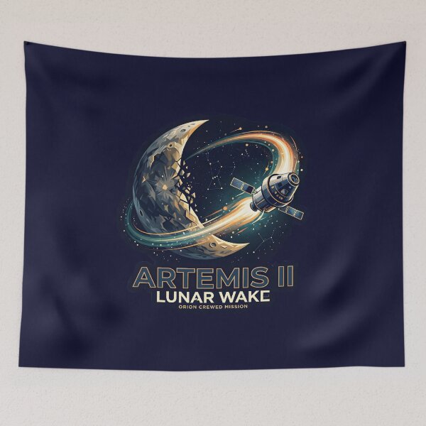 Item preview, Artemis II Lunar Wake designed and sold by The boys.