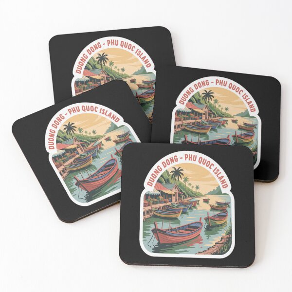 Artikelvorschau, Duong Dong Phu Quoc Vietnam Inselleben Reise-T-Shirt entworfen und verkauft von stickercuffs.