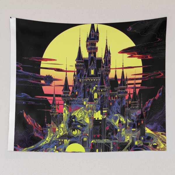 Item preview, Castle of the Dark Sun - Dark Fantasy RPG Art concept designed and sold by Delerat7.
