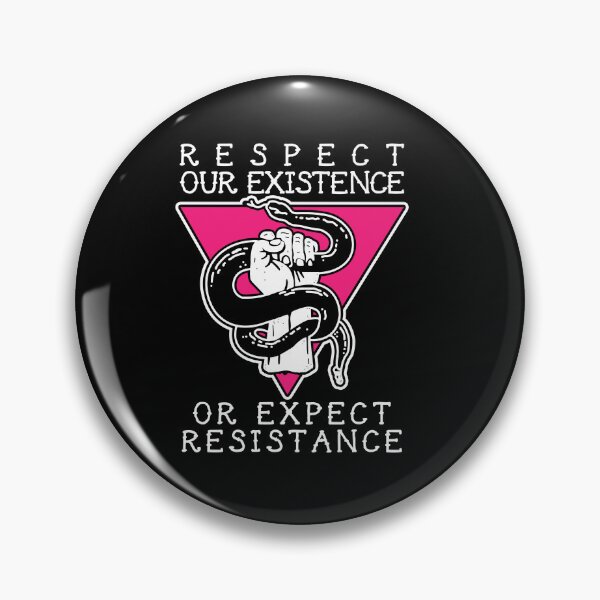 Item preview, respect our existence or expect resistance (queer) designed and sold by remerasnerdas.