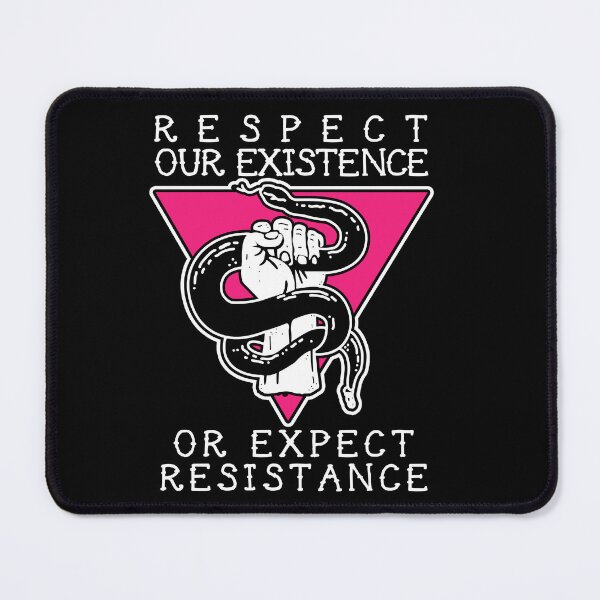 Item preview, respect our existence or expect resistance (queer) designed and sold by remerasnerdas.
