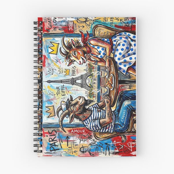 Item preview, The goat and the she-goat in Paris. Year of the Goat 2027. designed and sold by Natalia-Vlad.