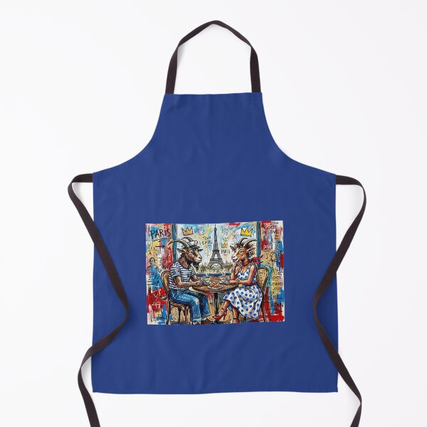 Item preview, The goat and the she-goat in Paris. Year of the Goat 2027. designed and sold by Natalia-Vlad.