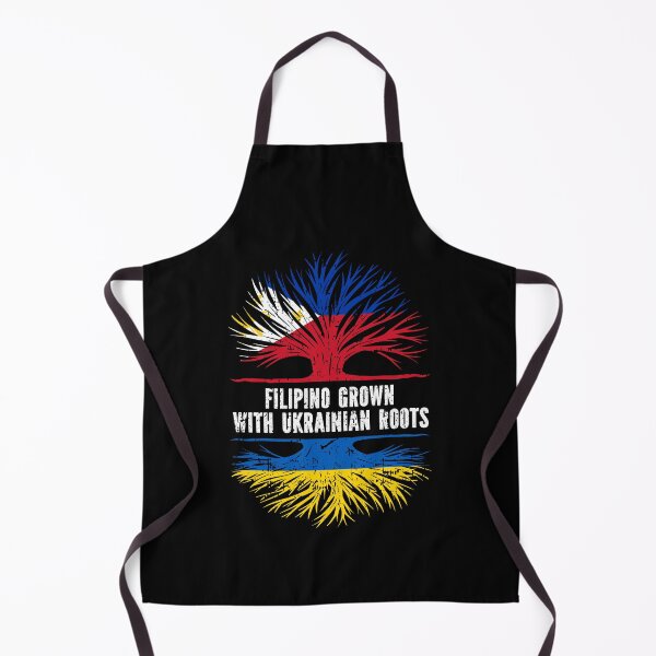 Item preview, FIlipino Grown with Ukrainian Roots Flag designed and sold by CosmoKitsch.