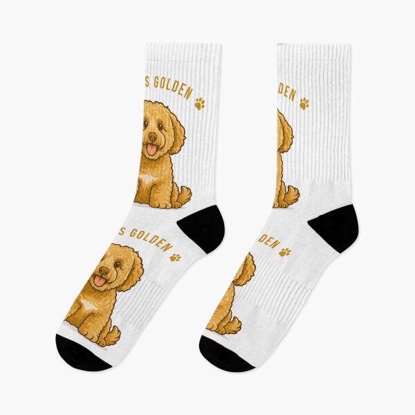 Item preview, Goldendoodle Cute Line Art Design Life Is Golden designed and sold by PeriwinkleStone.