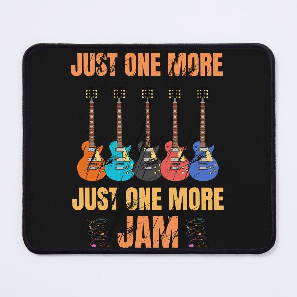 Item preview, Just One More Jam – Funny Guitar Player Music Vintage Design designed and sold by Joyful-Pixel.