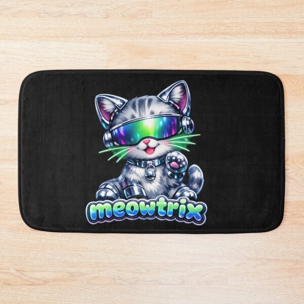Item preview, Meowtrix Cyber Cat Y2K designed and sold by jgvisualarts.