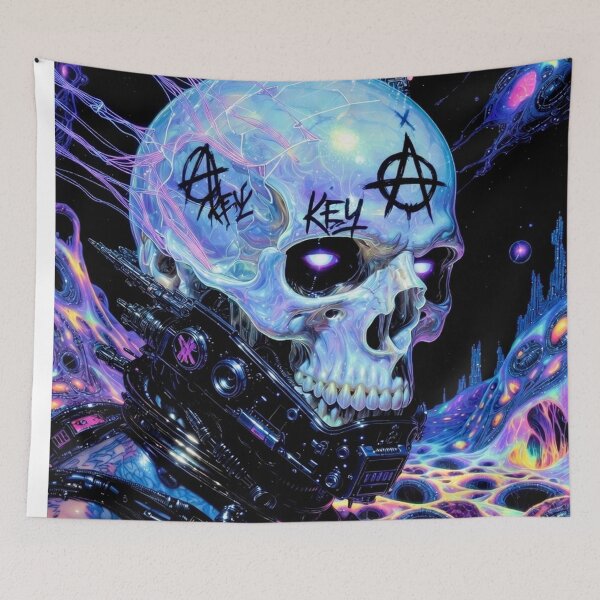 Item preview, The Skull Key to Anarchy - Sci Fi Art concept designed and sold by Delerat7.