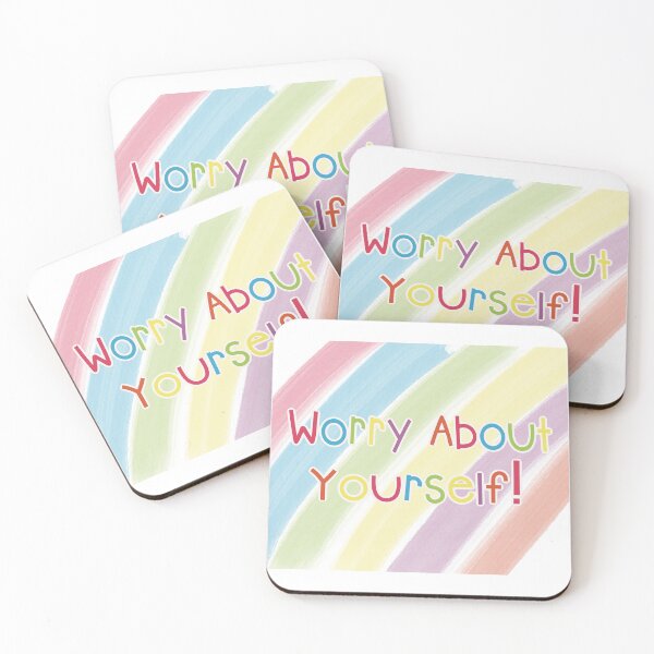 Item preview, Worry About Yourself! designed and sold by Miscelenious.
