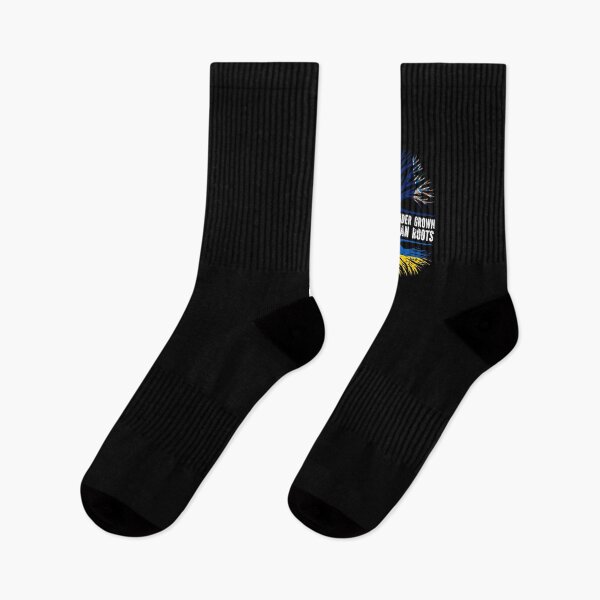 Item preview, Falkland Islander Grown with Ukrainian Roots Flag designed and sold by CosmoKitsch.