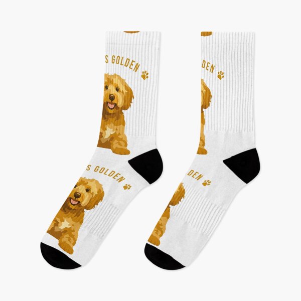 Item preview, Goldendoodle Cute Vector Design Life Is Golden designed and sold by PeriwinkleStone.