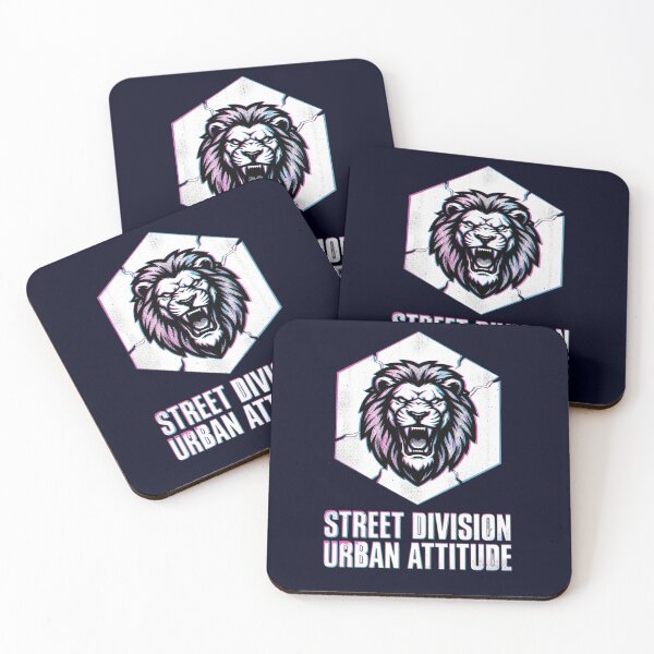Item preview, Street Division Cyber Lion - Neo Tokyo Streetwear designed and sold by DigikittenHub.