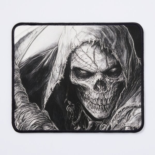 Item preview, Grim Reaper Realistic Wolf pencil drawing designed and sold by Pencil-Art.