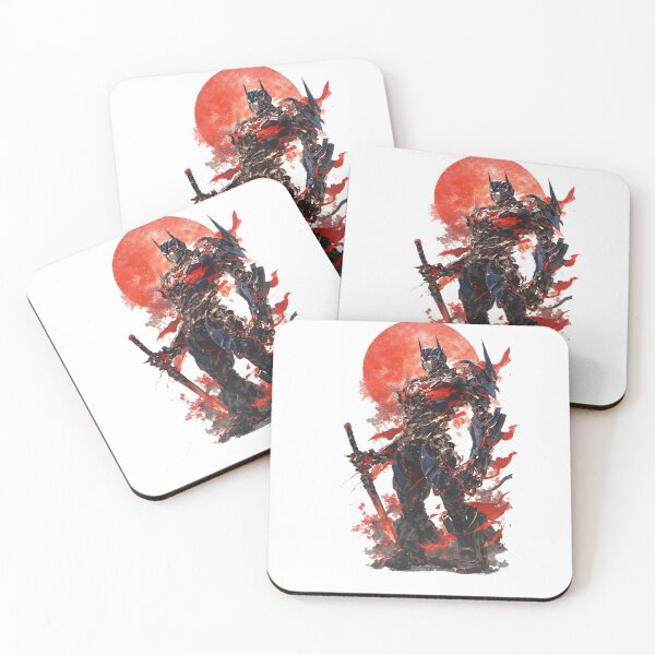 Item preview, Cyber Samurai Mecha with red sun designed and sold by DaigaaSikFaan.