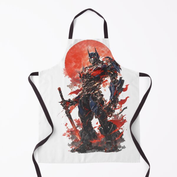Item preview, Cyber Samurai Mecha with red sun designed and sold by DaigaaSikFaan.