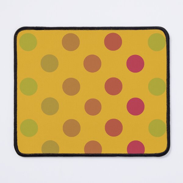 Item preview, Colorful Polka dots on gold designed and sold by MarySchwindt.