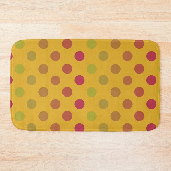 Item preview, Colorful Polka dots on gold designed and sold by MarySchwindt.