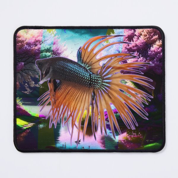 Item preview, ​Rare Mustard Gas Crowntail Betta - Spring Bloom Edition designed and sold by oregharcoshal.