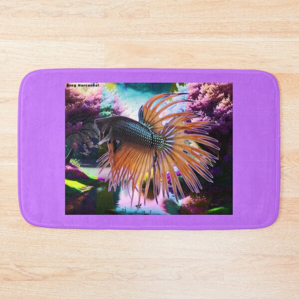 Item preview, ​Rare Mustard Gas Crowntail Betta - Spring Bloom Edition designed and sold by oregharcoshal.