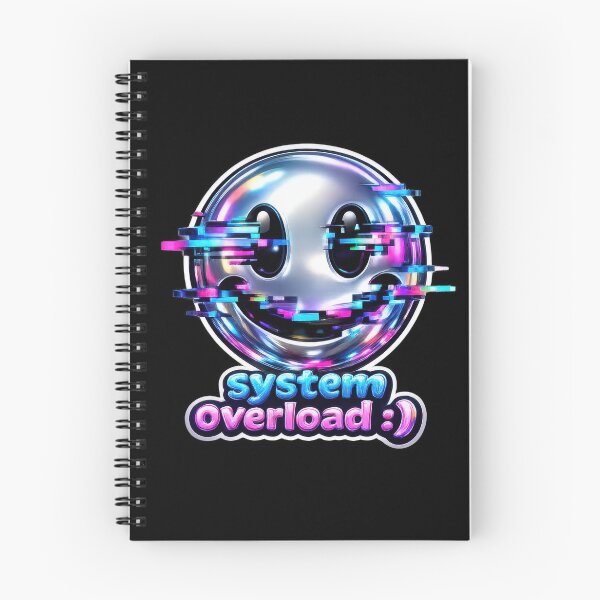 Item preview, System Overload Glitch Smiley Y2K  designed and sold by jgvisualarts.