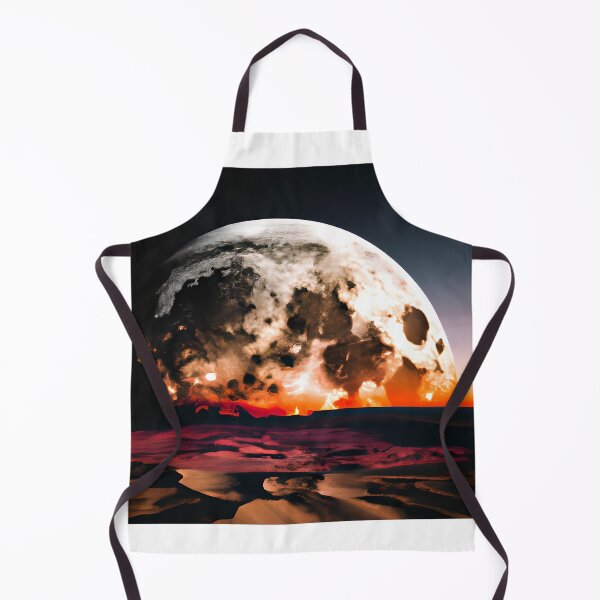 Item preview, Moon Melting into Lava designed and sold by Miscelenious.