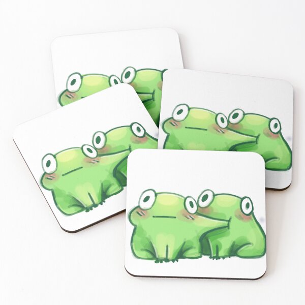 Item preview, cute chaotic frogs  designed and sold by Pindakaasje.