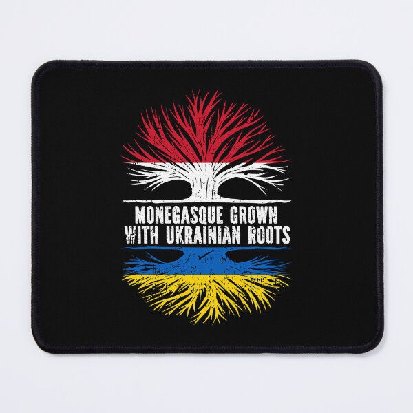 Item preview, Monegasque Grown with Ukrainian Roots  designed and sold by CosmoKitsch.