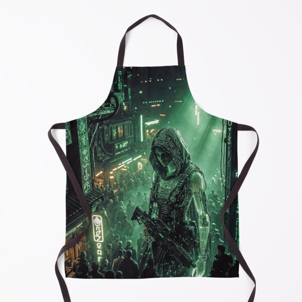 Item preview, The Watcher - Cyberpunk Sci Fi Art concept designed and sold by Delerat7.