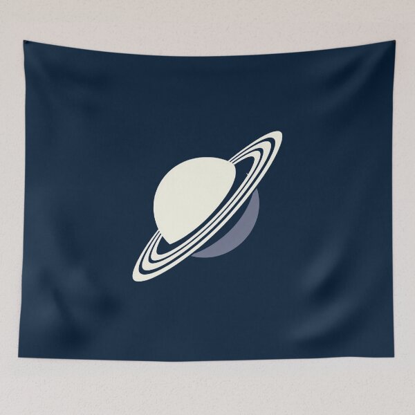 Item preview, Saturn Rings – Minimalist Planet – Cosmic Geometry designed and sold by Phetuvov.