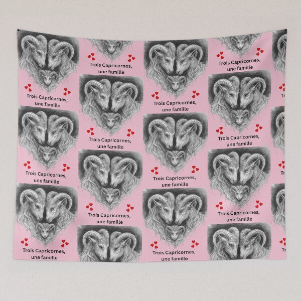 Item preview, TROIS CAPRICORNES, UNE FAMILLE - Men and Women designed and sold by Pourtonanniv.