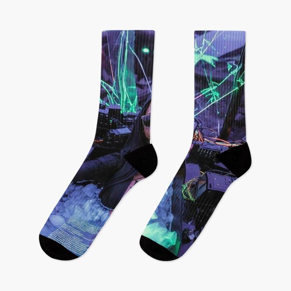 Item preview, Network Data Deep Dive - Cyberpunk Sci Fi Art concept designed and sold by Delerat7.