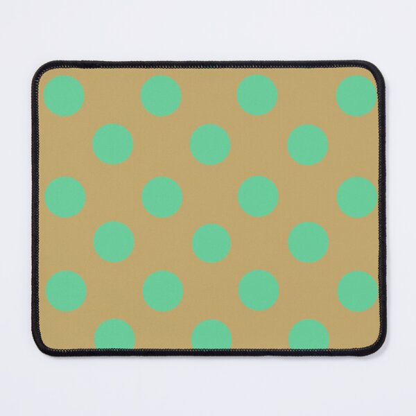 Item preview, Pale green polka dots on camel designed and sold by MarySchwindt.