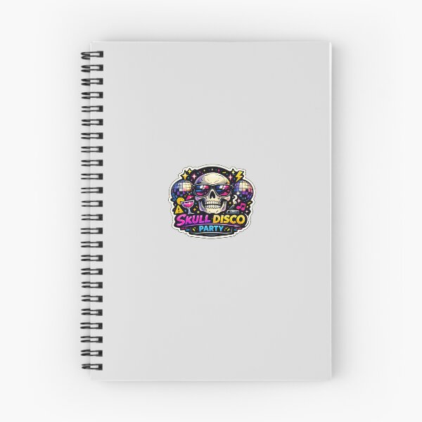 Item preview, Skull Disco Party Sticker designed and sold by VibeCraft-Studio.