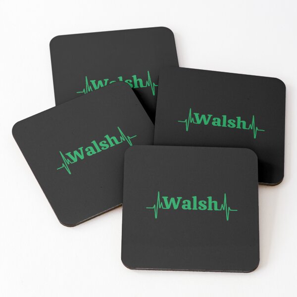 Item preview, Walsh Heartbeat Line designed and sold by teewearstyle.