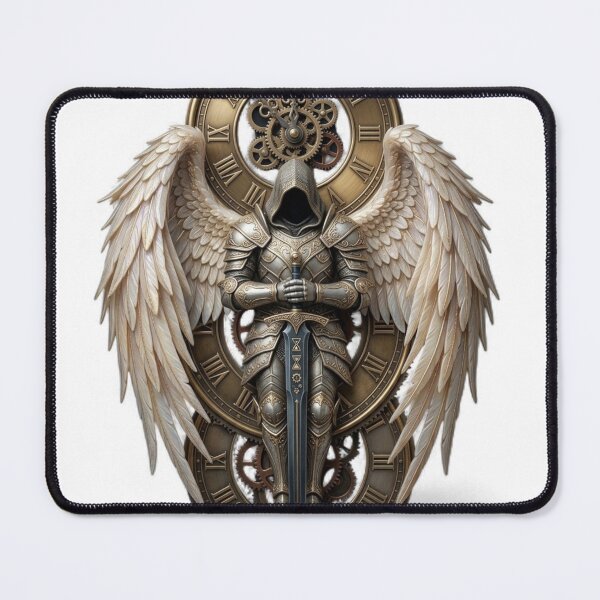 Item preview, Eternal Guardian: The Steampunk Angel of Time designed and sold by Remix Vision.