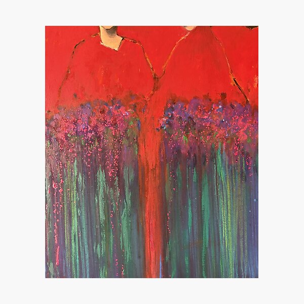 Item preview, Blooming Figures – Crimson Garden designed and sold by Gela Mikava.