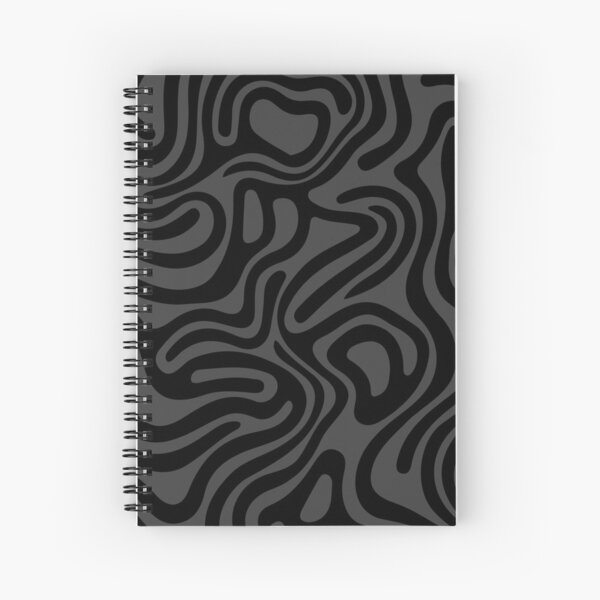 Item preview, Abstract wavy graphite and black designed and sold by Studio Vickn.
