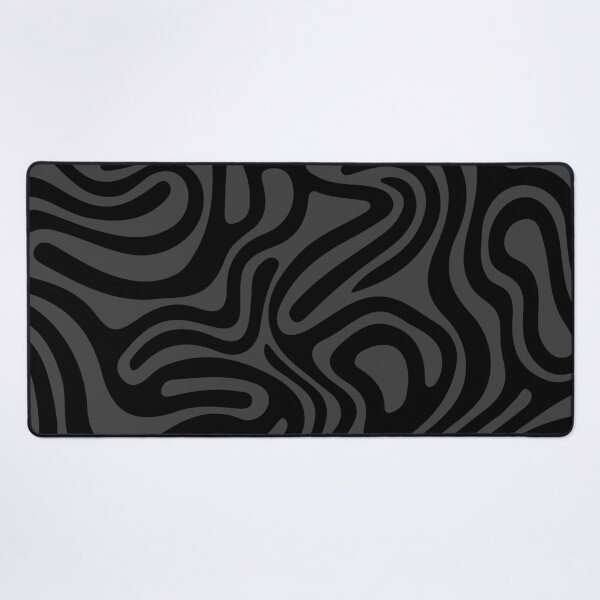 Item preview, Abstract wavy graphite and black designed and sold by Studio Vickn.