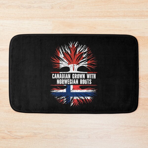 Item preview, Canadian Grown with Norwegian Roots Canada Flag designed and sold by CosmoKitsch.