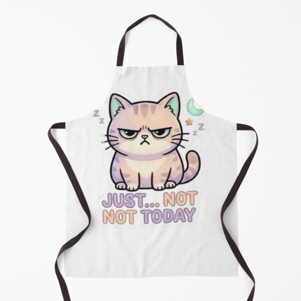 Item preview, Chaotic Energy: The "I Am Not Okay" Cat Sticker designed and sold by LaKevinDante.