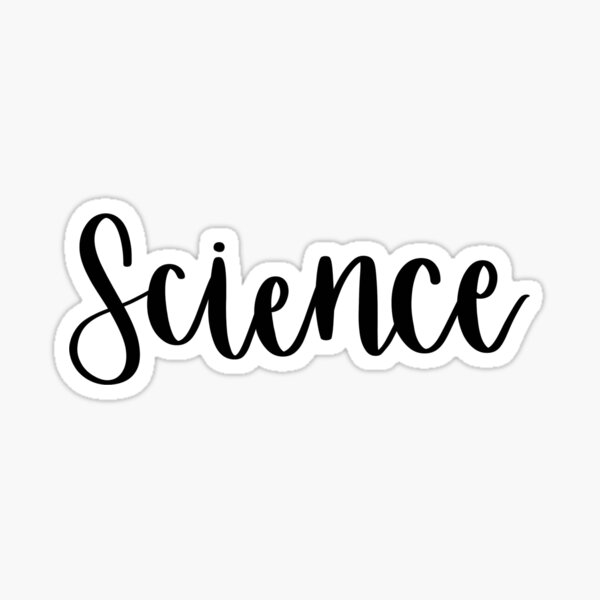 Science - Folder/Binder Sticker  Sticker